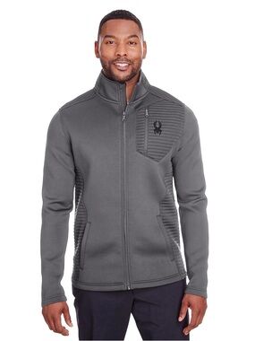 Spyder Men's Venom Full Zip Jacket Medium Black